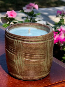 - Ceramic Candle - Country Clothesline